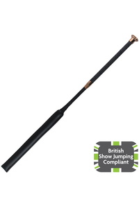 Woof Wear Pro Showjumping Bat WH0008 - Black / Rose Gold