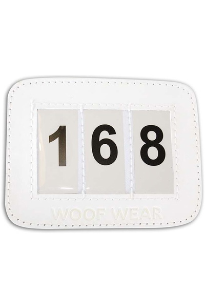 Woof Wear Bridle Number Holder