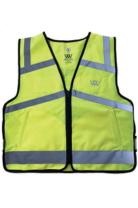 Woof Wear Hi Vis Riding Vest VZ - Hi Viz Yellow