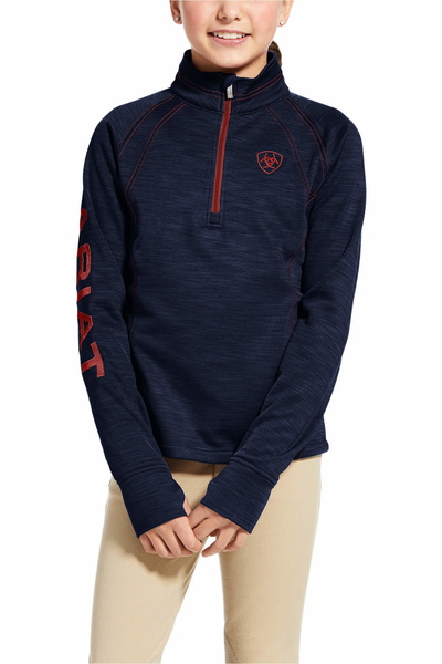 Ariat Childrens Tek Team 1/2 Zip Sweatshirt