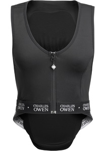 2026 Charles Owen Damen Shadow Erwachsene Rücken Protektor SHADOWA - Black