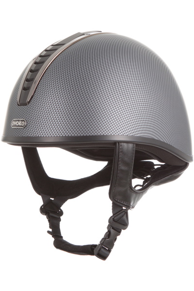 Evoke Unisex Orion Jockey Skull Riding Hat & Liner