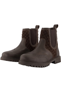 2026 Dublin Unisex Yukon Quilted Short Boots 1031318 - Dark Brown