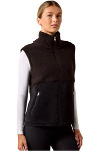2026 Ariat Womens Laviolette Full Zip Vest 10079084 - Black