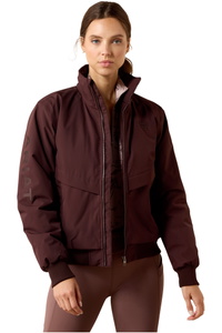 2026 Ariat Damen Stable 2.0 Isolierte Jacke 10079844 - Chocolate Plum