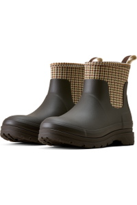 2026 Ariat Womens Kelmarsh Shortie Rubber Boot 10080427 - Chocolate