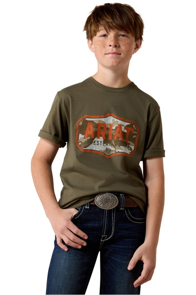 Ariat Junior Wild Creek Camo T-Shirt