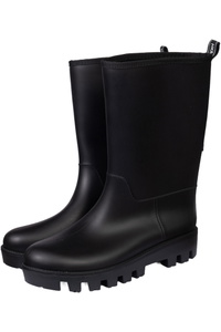 2026 HKM Womens Rubber Boots 15858 - Black