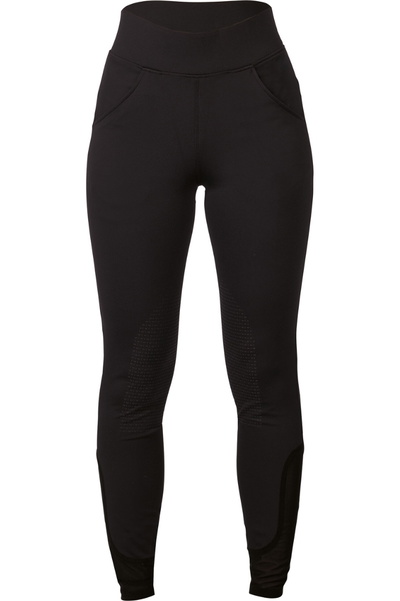 HKM Womens Riding Leggings Tammy Silicone Knee Patch