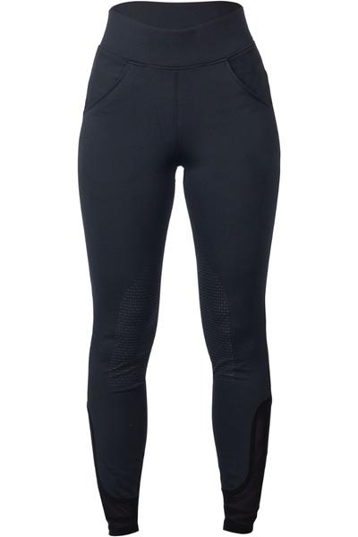 HKM Womens Riding Leggings Tammy Silicone Knee Patch