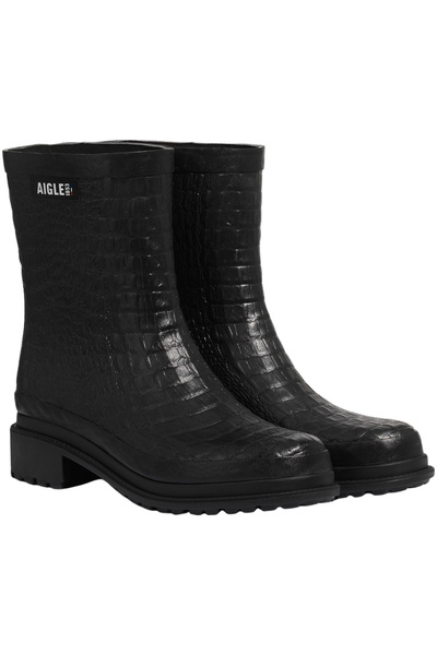 Aigle Dames Fulfeel Mid Croc Wellington Laarzen