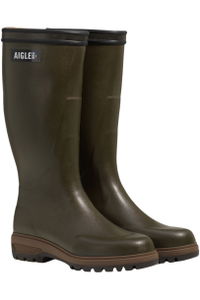 2026 Aigle Dames Parcours 3 Korte Laarzen NE2114 - Olive Green