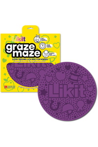 2026 Likit Graze Maze Lick Mat 1561619 - Lilac