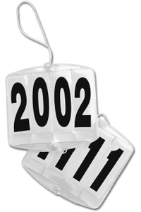 2026 Waldhausen Kopfzahlen Quadrate 4 Ziffern 175804 - White