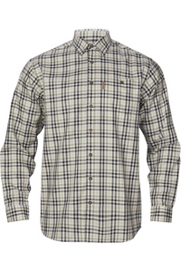 2026 Harkila Mens Milford Shirt 102535017001 - Rosin / Deep Well