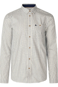 2026 Seeland Heren Oxford Schietshirt 403045025001 - Dark Sapphire Check