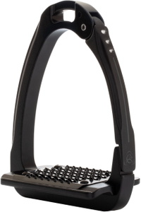2026 Acavallo Arena Aluplus 2.0 Stirrups Crystals AC609SE - Total Black