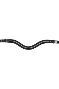2026 Dublin Curved Diamante Browband 1031540 - Black