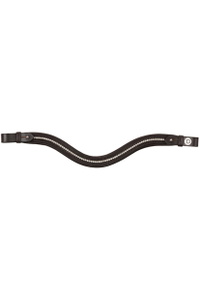 2026 Dublin Curved Diamante Browband 1031540 - Brown