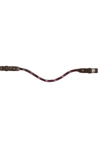 2026 Dublin Ombre Diamante Browband 1031541 - Burgundy / Brown