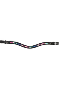 2026 Dublin Ombre Rainbow Browband 1031544 - Black