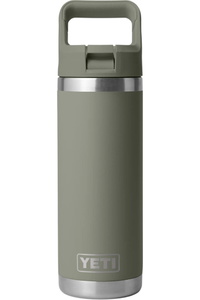 2026 YETI Rambler 18 Oz Colour Straw Bottle 70000007317 - Pampa Green