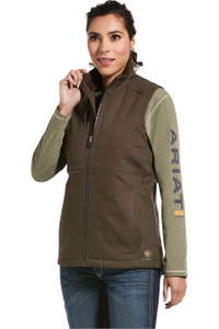 2026 Ariat Womens Rebar Duracanvas Insulated Vest 10032920 - Wren
