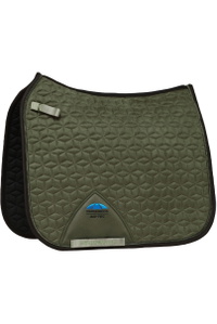 2026 WeatherBeeta Suede Elite Air-Tec Dressage Saddle Pad 1030346 - Olive