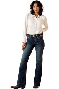 2026 Ariat Womens Perfect Rise Aisha Trouser Jeans 10040806 - Missouri