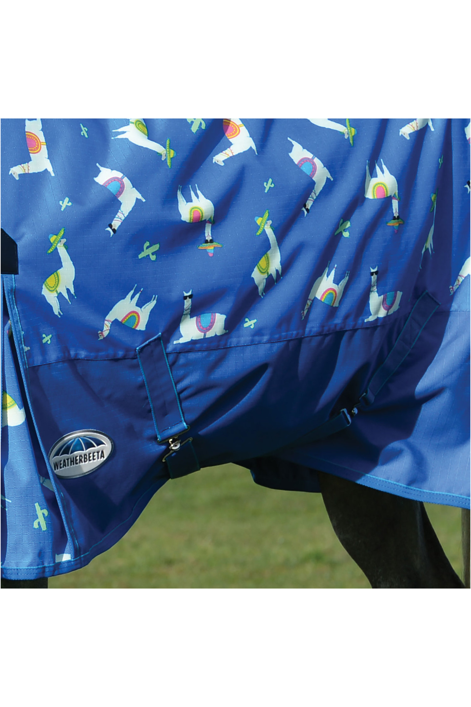 Weatherbeeta Comfitec Essential Standard Neck Lite Llama Print