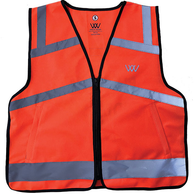 Woof Wear Hi Vis Riding Vest VZ - Hi Viz Orange