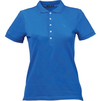 Womens Lily Cap Sleeve Polo Top