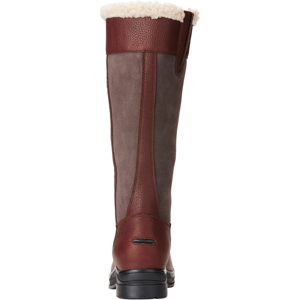 Ariat Womens Windermere Fur H20 Country Boots Dark Brown