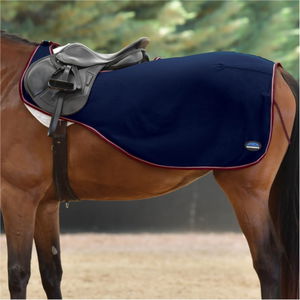 2026 WeatherBeeta Anti-Static Fleece Viertelbett 1011726 - Navy / Burgundy
