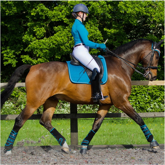 Woof Wear General Purpose Saddle Pad - Brushed Steel