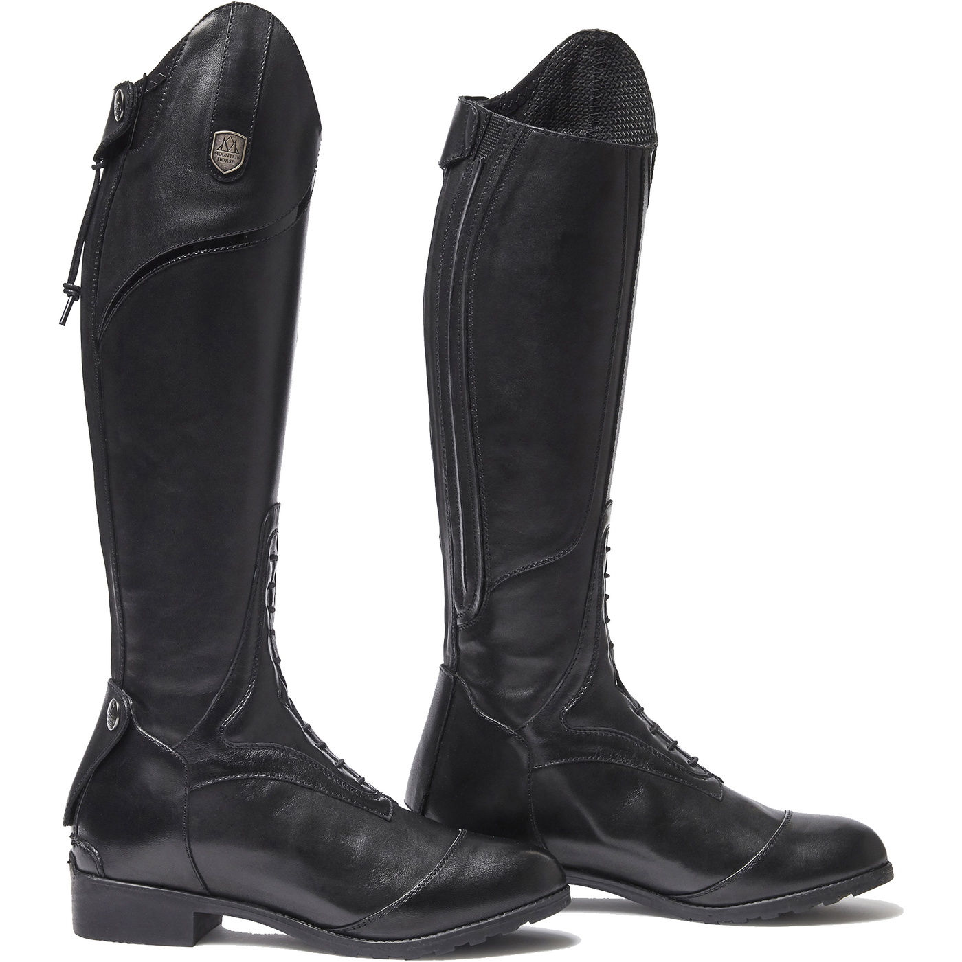 Mountain Horse Black Leather Equestrian Riding Boots Short Ankle Zip Up Men\'s 11 Sovereign Field Boot – Mountain Horse USA main image 4