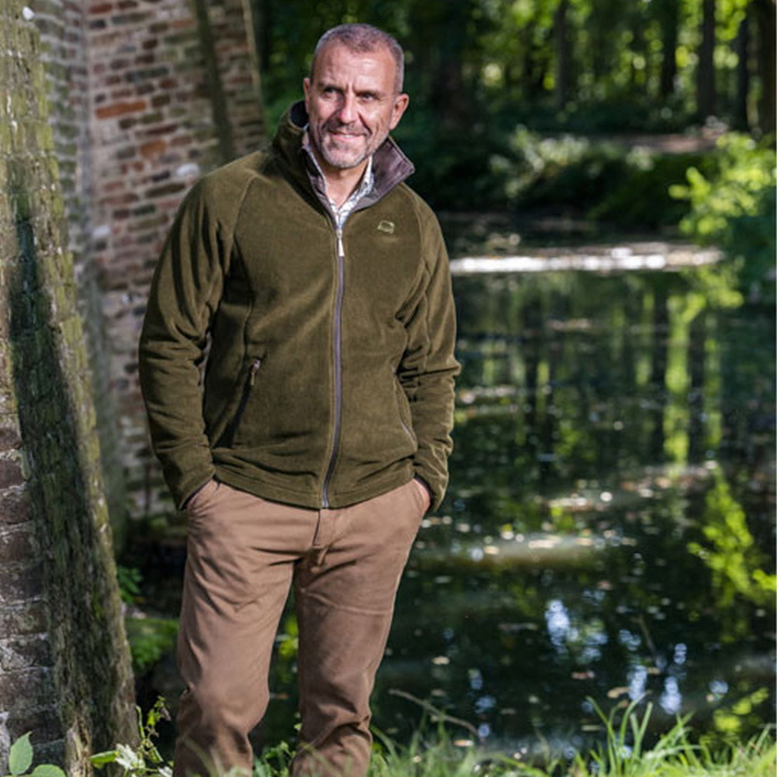 Baleno Mens Watson Waterproof Fleece Jacket 893BB8T12 Olive