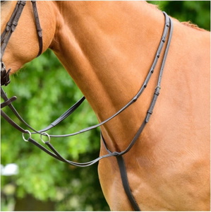 Collegiate Comfitec Opulux Plain Flat Running Martingale 1025461005 - Dark Brown