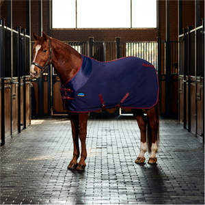 2025 WeatherBeeta Anti-Statische Fleece Cooler Standaard Hals 1011579 - Navy