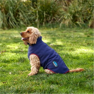 2025 Weatherbeeta Comfitec Fleece Zip Dog Coat 1003457 - Navy