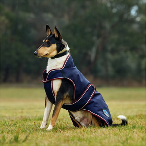 2025 Weatherbeeta Comfitec Premier Deluxe Waterproof Dog Coat 1028800 - Navy