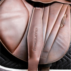 2026 Freejump Stirrup Leathers F0377 - Brown