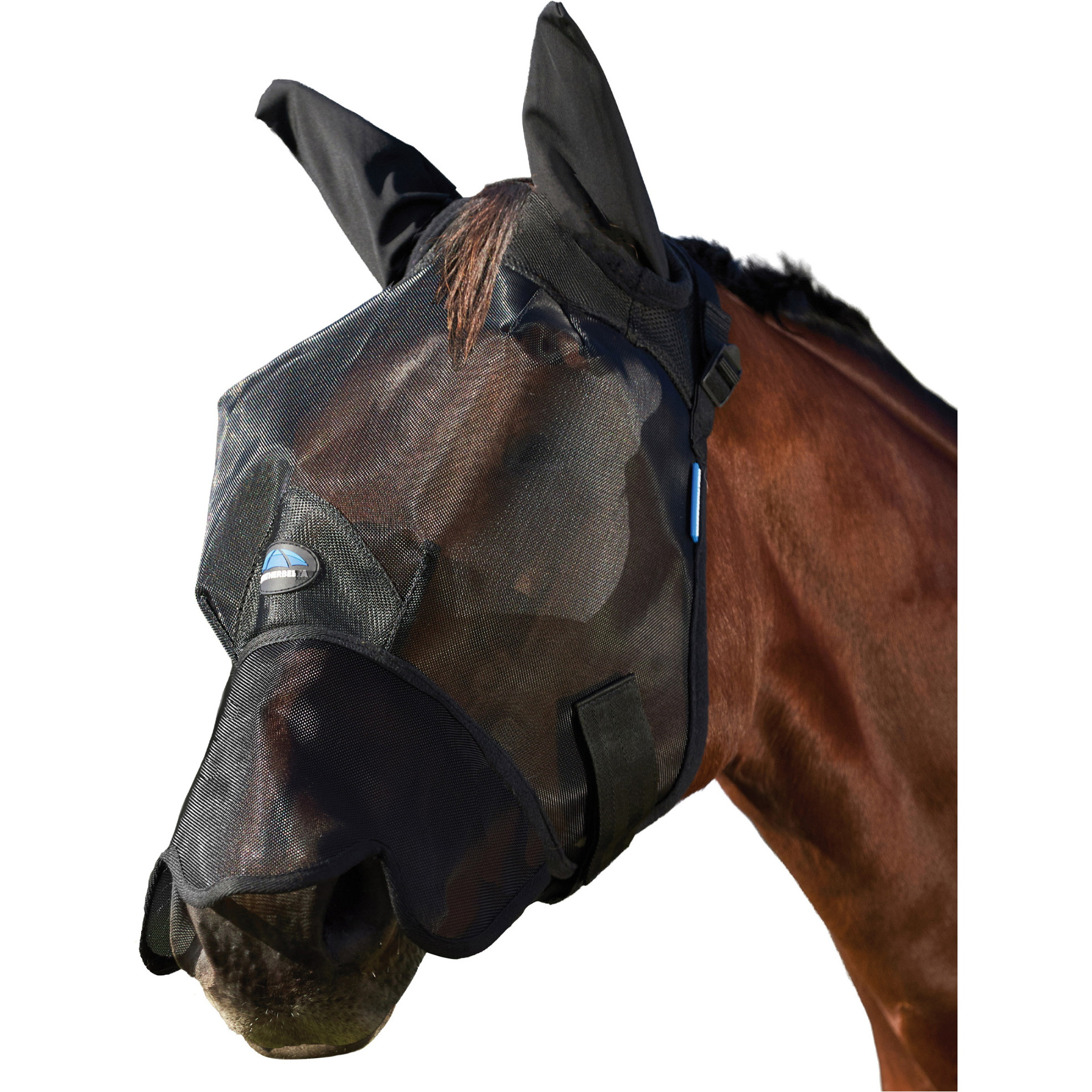 2026 WeatherBeeta Comfitec Insect Guard Fly Mask With Ears & Nose ...