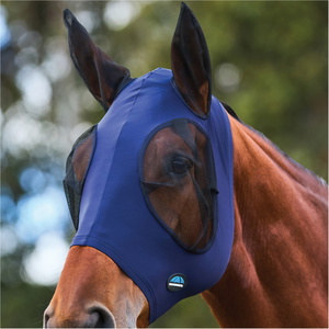 2026 WeatherBeeta Comfitec Stretch Fly Mask With Ears 1029736 - Navy / Schwarz