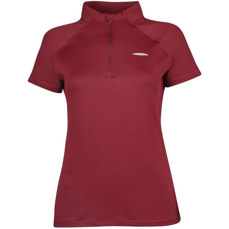 Weatherbeeta Womens Prime Short Sleeve Top 101906000 - Maroon