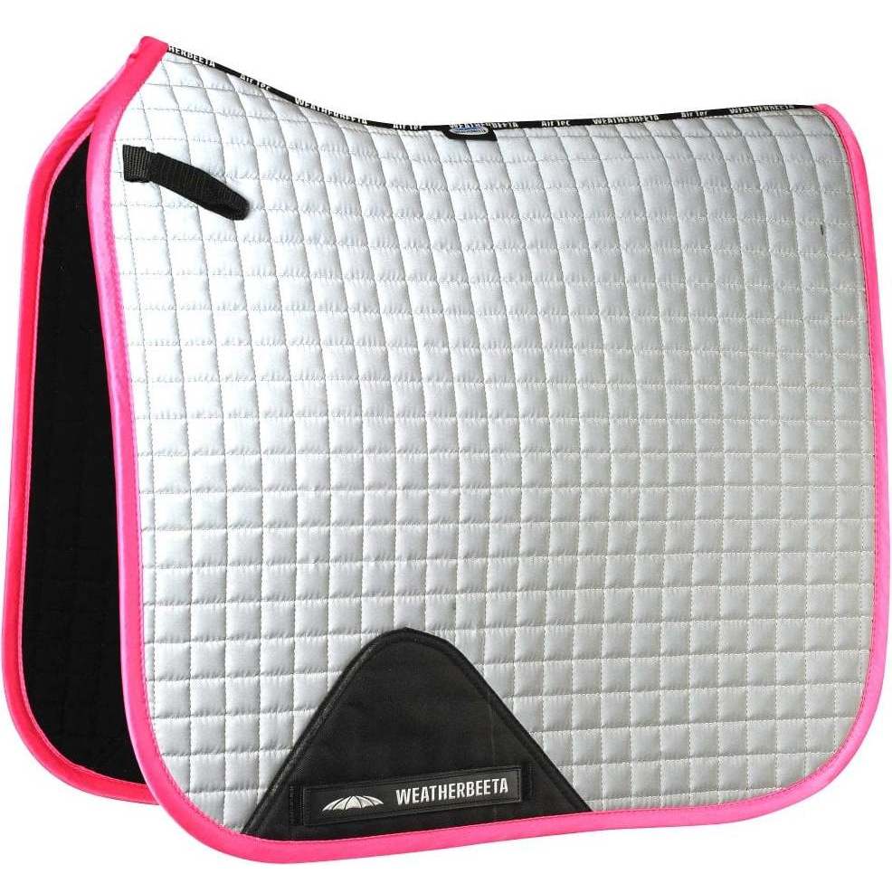 Weatherbeeta Selle De Dressage Weatherbeeta Reflective Prime Argent / Rose 1007118