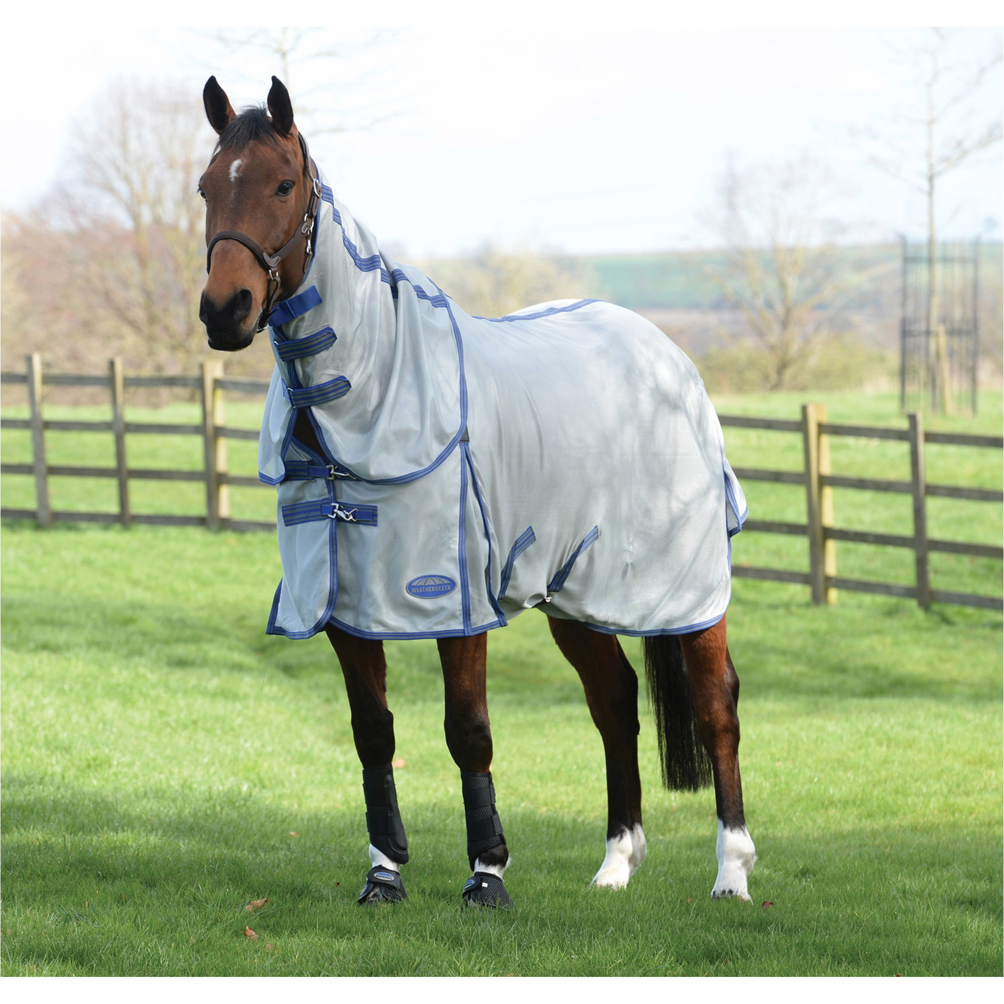 WeatherBeeta ComFiTec Airflow II Detach-A-Neck Rug - Grey