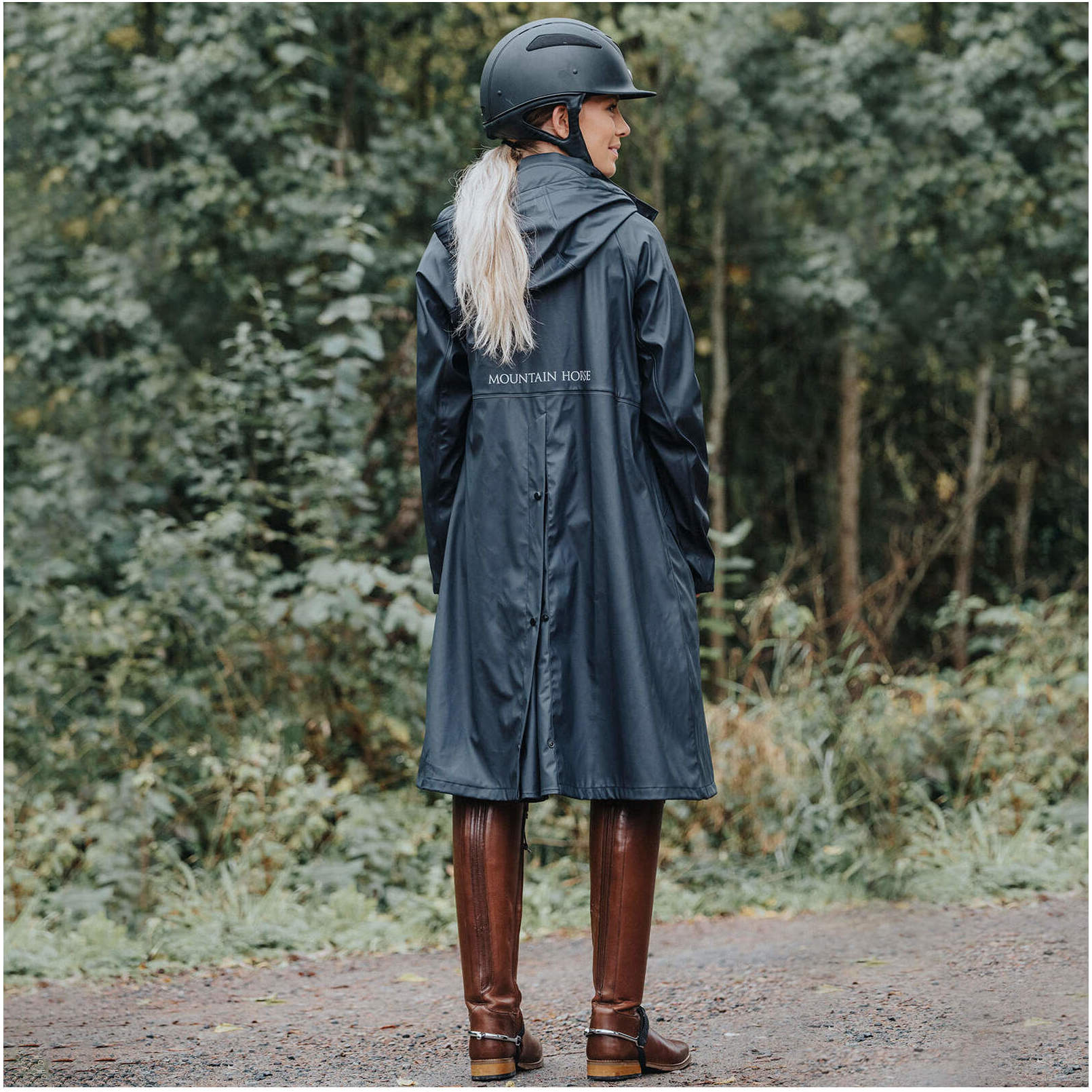 Mountain Horse Mindy Womens Rain Coat 334501 - Black