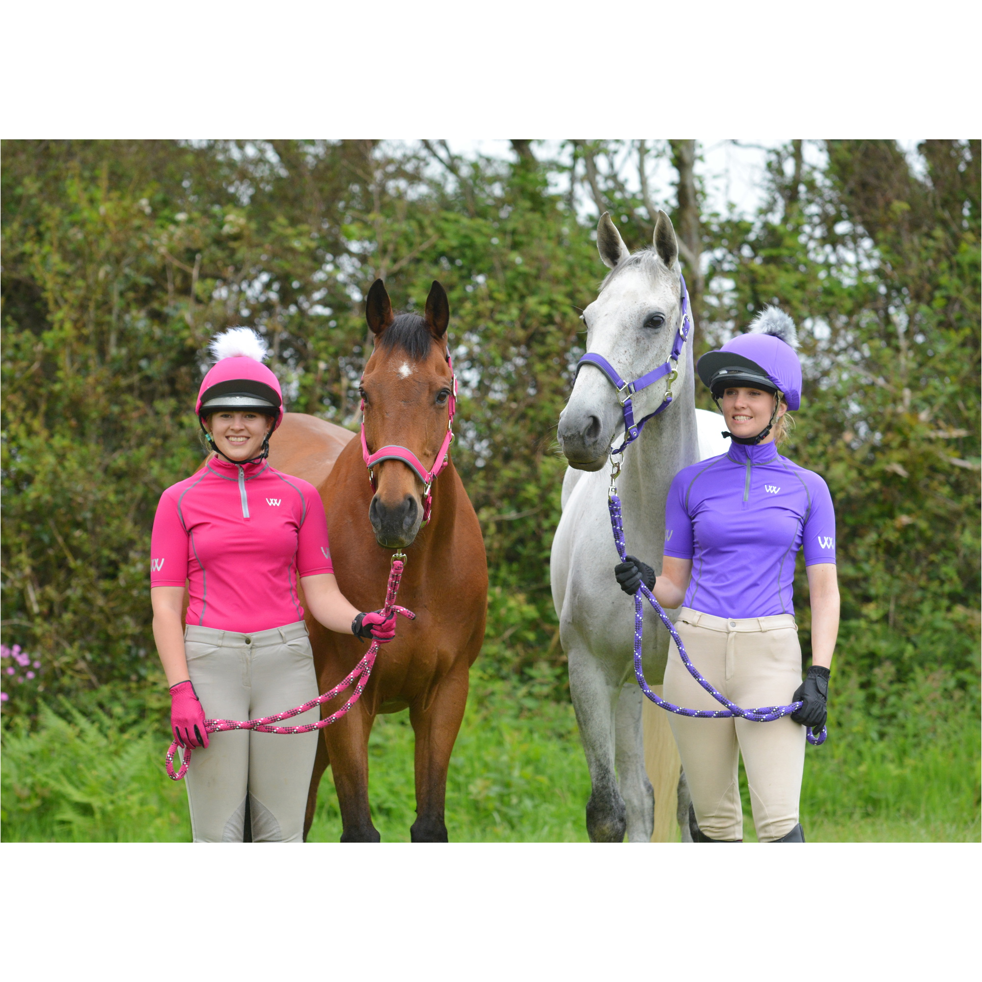 Woof Wear Convertible Riding Hat Cover  - Ultra Violet