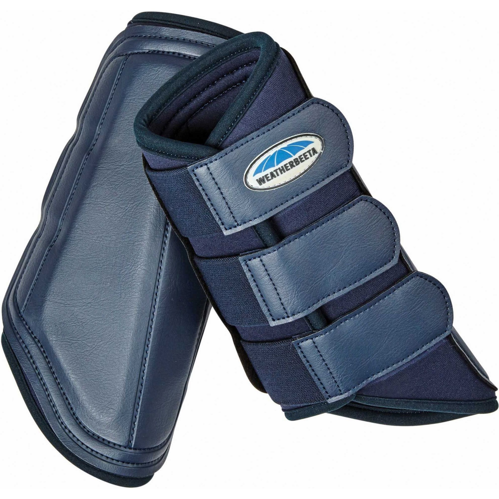 Weatherbeeta Single Lock Brushing Boots 807610 - Navy